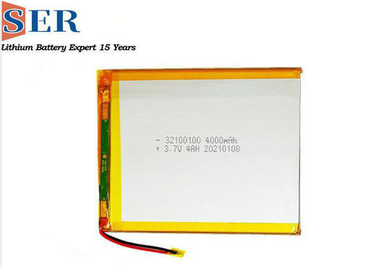 32100100 Lipo 3.7V 5100mah Baterai Lithium Polymer Untuk Elektronik Konsumen Tablet