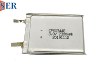 SER CP603048 Soft Package Baterai Li MnO2 3.0V Lithium Mangan Baterai Lipo Ultra Tipis Primer