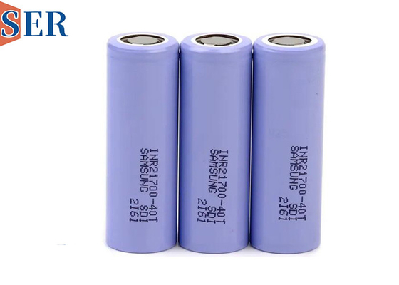 Baterai Li-ion Samsung 3.6V Baterai Silinder Terisi Ulang Untuk Alat Daya