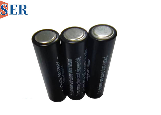 ER14250S Li socl2 Baterai 1/2AA 3.6V 600mAh Dari -55 sampai 165°C