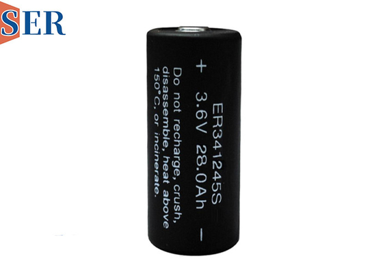 Baterai suhu tinggi ER26760S 3.6V 10.5 26-76-MR Li-SOCl2 Baterai 165C derajat untuk alat pengeboran minyak