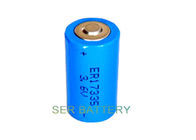 Baterai 2/3A Li SOCL2 yang Disesuaikan ER17335 3,6 Tegangan 1900mAh Untuk Cahaya Penambang