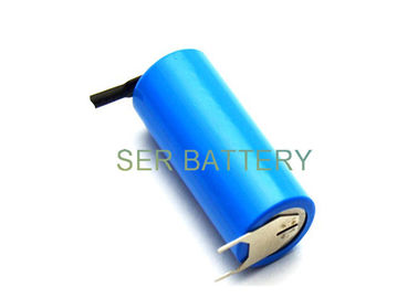 Ukuran 2/3 Baterai Lithium Sel Kering ER17335M 3.6V Daya Tinggi Dengan Pin Solder