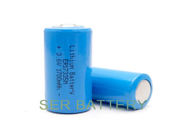 Ukuran 2/3 Baterai Lithium Sel Kering ER17335M 3.6V Daya Tinggi Dengan Pin Solder
