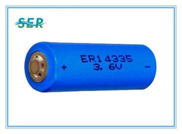 DLL OBU Li SOCL2 Baterai ER14335 2/3AA 3,6 Tegangan 1700mAh 10 tahun Umur simpan