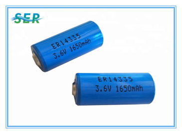 DLL OBU Li SOCL2 Baterai ER14335 2/3AA 3,6 Tegangan 1700mAh 10 tahun Umur simpan