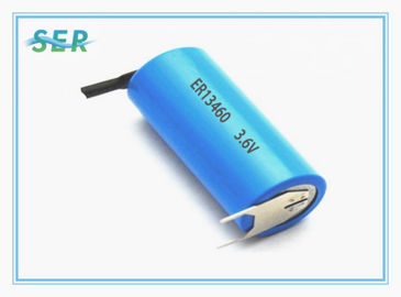 L31 ER13460 Baterai Lithium 1500mAh, Pengukur Gas Baterai Lithium 3,6 V Bentuk Silinder