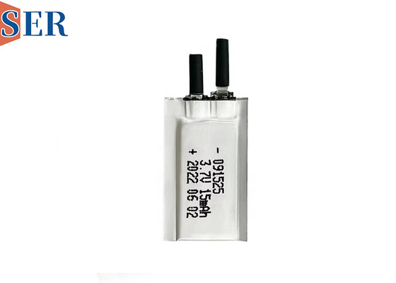 Sesuaikan 3.7V sel kantong ultra tipis 091525 baterai polimer lithium isi ulang untuk perangkat portabel