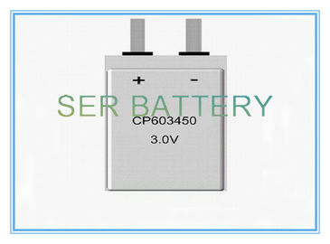 Baterai Lithium Mangan Tipe Tipis Tipis 3V CP603450 Untuk Tag Elektronik Aktif