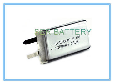 Kunci Elektronik Fleksibel Baterai Ultra Tipis Sel Primer CP202540 3.0V 350mAh Kapasitas
