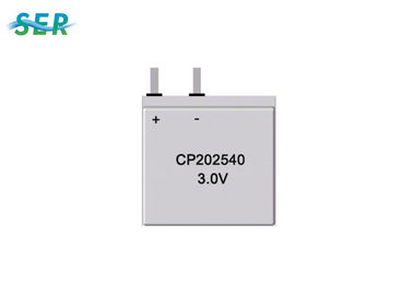 Kunci Elektronik Fleksibel Baterai Ultra Tipis Sel Primer CP202540 3.0V 350mAh Kapasitas