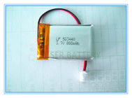 Sel Baterai Polimer Isi Ulang Disesuaikan GPS 053448 3.7V Li - Po 503448