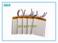 Mainan Sel Baterai Lithium Polymer Kapasitas Tinggi 465585 3.7V 5000mAh PCM Wire