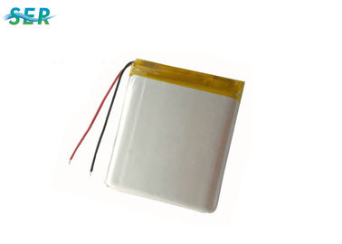 Bluetooth Headset Baterai Lithium Polymer Lipo , Baterai Li Polymer 3 7v 2000mAh 754650