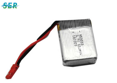 Baterai Lipo RC Drone 3.7V 650mAh 25C Tingkat Discharge Tinggi 953033 Isi Ulang