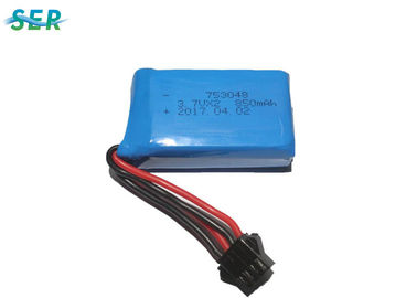 Mainan Helikopter RC Drone Baterai 7.4V 753048 2S 850mAh Dengan Konektor PCM XH/JST/SM
