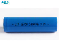 Baterai Lithium Ion AA Aman Stabil, Sel Isi Ulang Lithium Ion 18650 3.7V 2400mah