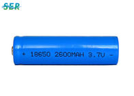 Baterai Tiriskan Tinggi Lithium Ion Isi Ulang 18650 3.7V 2600mah Untuk Lampu / Lentera