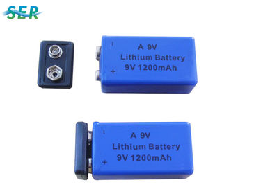 Mikrofon Nirkabel Baterai Lithium 9V CR9V 800mAh Daya Tinggi Tanpa Sel Pasif