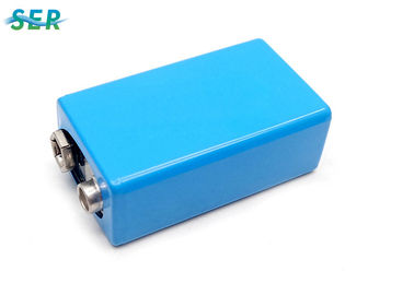 Mikrofon Nirkabel Baterai Lithium 9V CR9V 800mAh Daya Tinggi Tanpa Sel Pasif