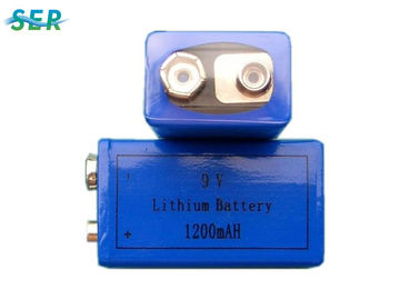 Mikrofon Nirkabel Baterai Lithium 9V CR9V 800mAh Daya Tinggi Tanpa Sel Pasif
