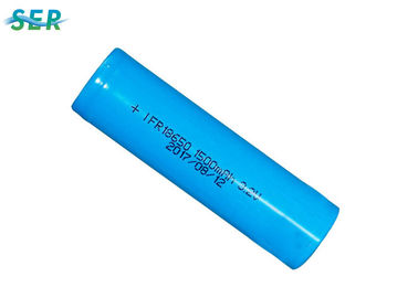 3.2V 1500mAh Sel Baterai Lithium Iron Phosphate , Baterai Mobil Lithium Iron Phosphate IFR 18650