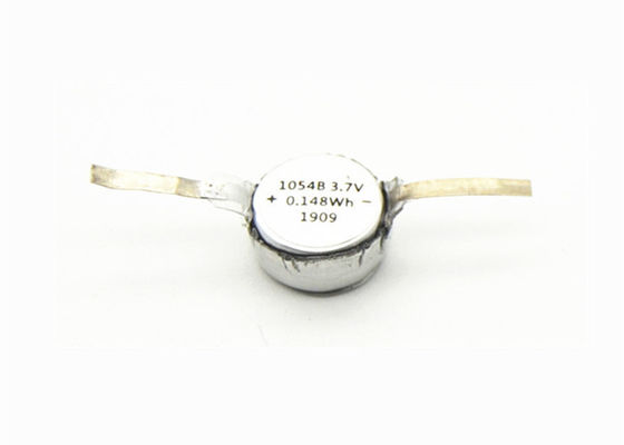 45mAh 1040 1055 3,7 v baterai polimer lithium Sel Koin Polimer Lithium