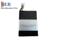 Sesuaikan Baterai Lithium Polymer 7.4V Lipo 595080 BQ27200 Lithium Ion Polymer Cell