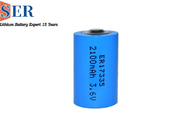 MSDS Li SOCL2 Baterai ER17335S Utilitas Meter 3,6 Volt Sel Lithium Suhu Tinggi Primer