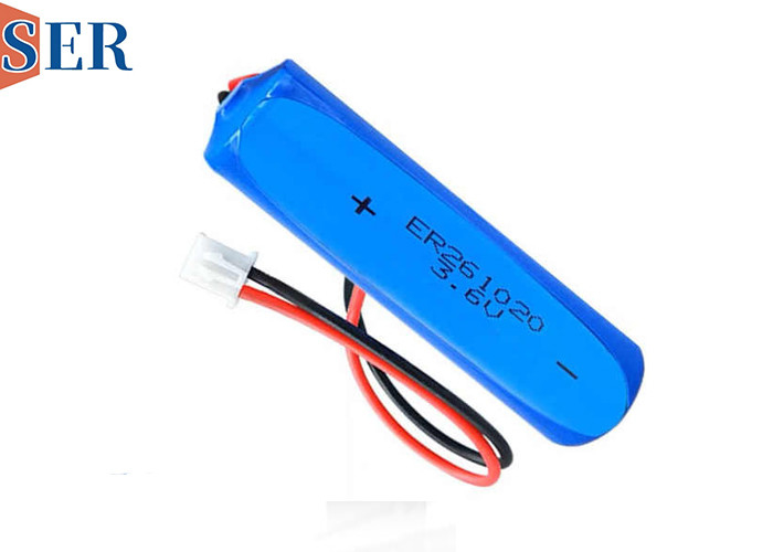 ER261020 Baterai Li SOCL2 Kapasitas Tinggi 3.6V CC Baterai ER Ukuran Besar