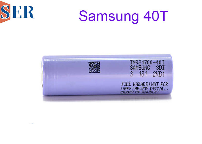 Baterai Li-ion Samsung 3.6V Baterai Silinder Terisi Ulang Untuk Alat Daya