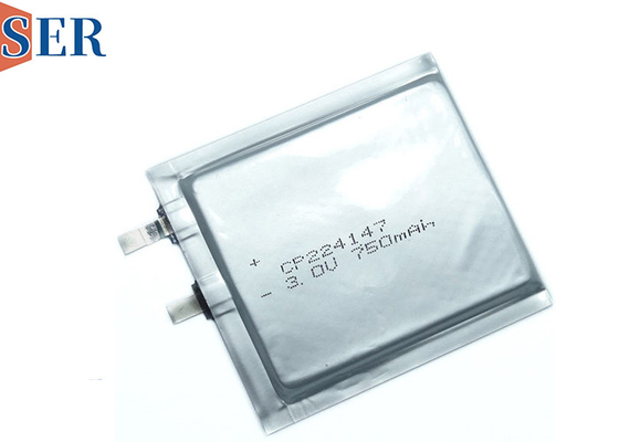Baterai Non-rechargeable Limno2 Ultra Thin Baterai CP224248 3.0V CP Soft Pack Baterai Untuk Kartu Cerdas