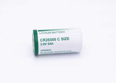 Baterai Lithium MNO2 Ukuran C Primer CR26500 Debit Tinggi Saat Ini Umur Simpan Panjang