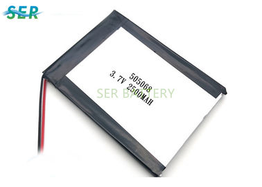 Baterai Lipo Lithium Polymer yang Disesuaikan 505068 3.7V Umur Panjang Untuk Kamera Digital