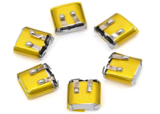 45mAh 3.7v Isi Ulang Baterai Lithium Ion Lipo ROSH Untuk Headset 5.0 * 10 * 12mm