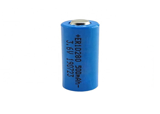 ER10280 500mAh Kawat baterai lithium socl2 3.6 v Lithium Thionyl Chloride