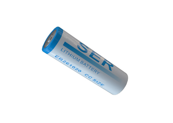 Double C CC Size Bobbin Type 3.6V LiSOCL2 Battery ER261020 Untuk Eksplorasi Minyak Bumi