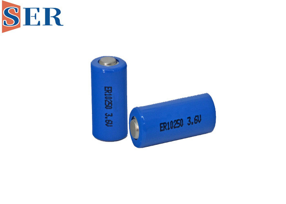 ER10250 1/2 AAA Baterai Lithium Thionyl Chloride 3.6 V Tipe Gelendong LiSOCl2 Primer