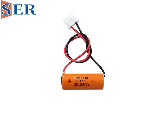 Baterai ER10280 Li SOCL2 500mAh 3.6V 2/3AAA Ukuran Lithium ER10/28