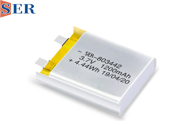 OEM 3.7V 7.4V 11.1 Volt Li Ion Polymer Battery 1200mAh Lipo Cell 803442