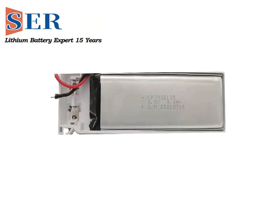 Baterai Primer Lithium CP7835128 3.0v Strip Panjang Kurang Umum Baterai Limno2 Bambu Ultra Tipis