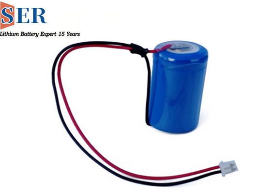 Silinder Li SOCl2 Baterai Tegangan Tinggi 3.6 V ER17450m Untuk Meteran Gas NB-IoT Meter