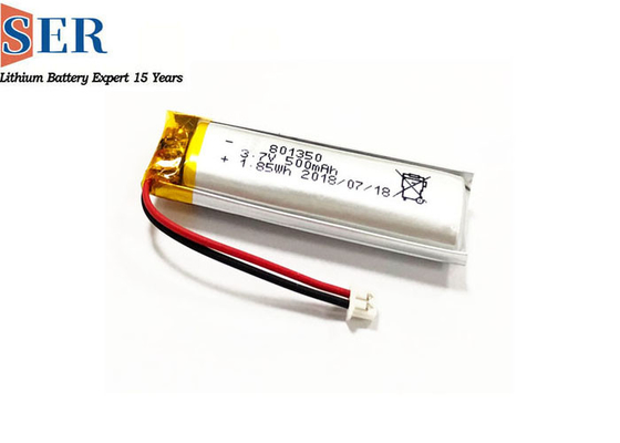 Sesuaikan Cryogenic Suhu Rendah Baterai Lithium Polymer 3.7V 7.4V 150mAh LP801350 Lithium Li PO Cell